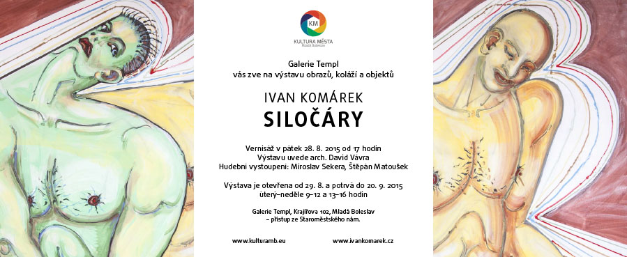 Pozvánka výstava Ivan Komárek el